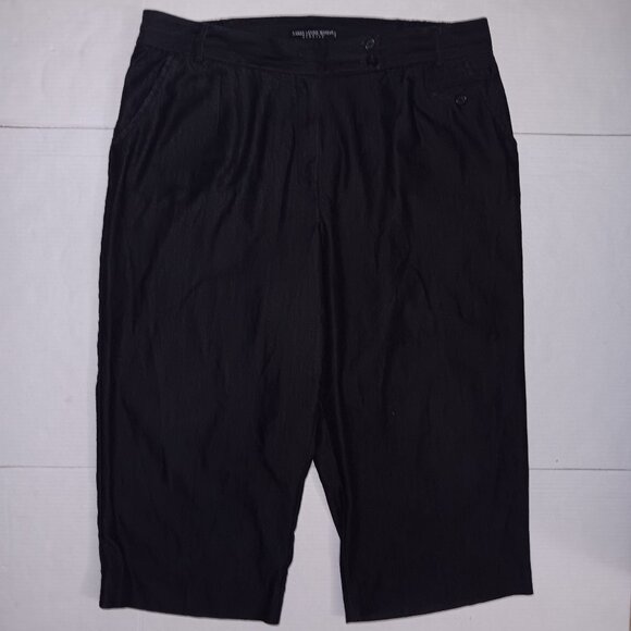 LARRY LEVINE WOMAN STRECTH CAPRI PANTS - Picture 1 of 11